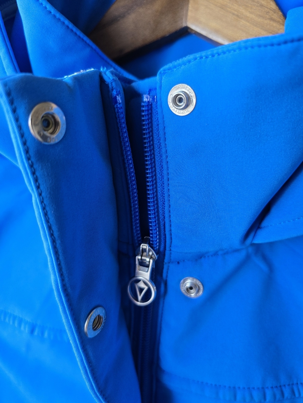 Ivivva Blue Zip Up Hooded Softshell Jacket Spring Youth Size 10 - Picture 7 of 11